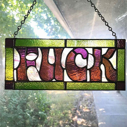 ✨Hot Sale 50% OFF--🤣F*CK Suncatcher