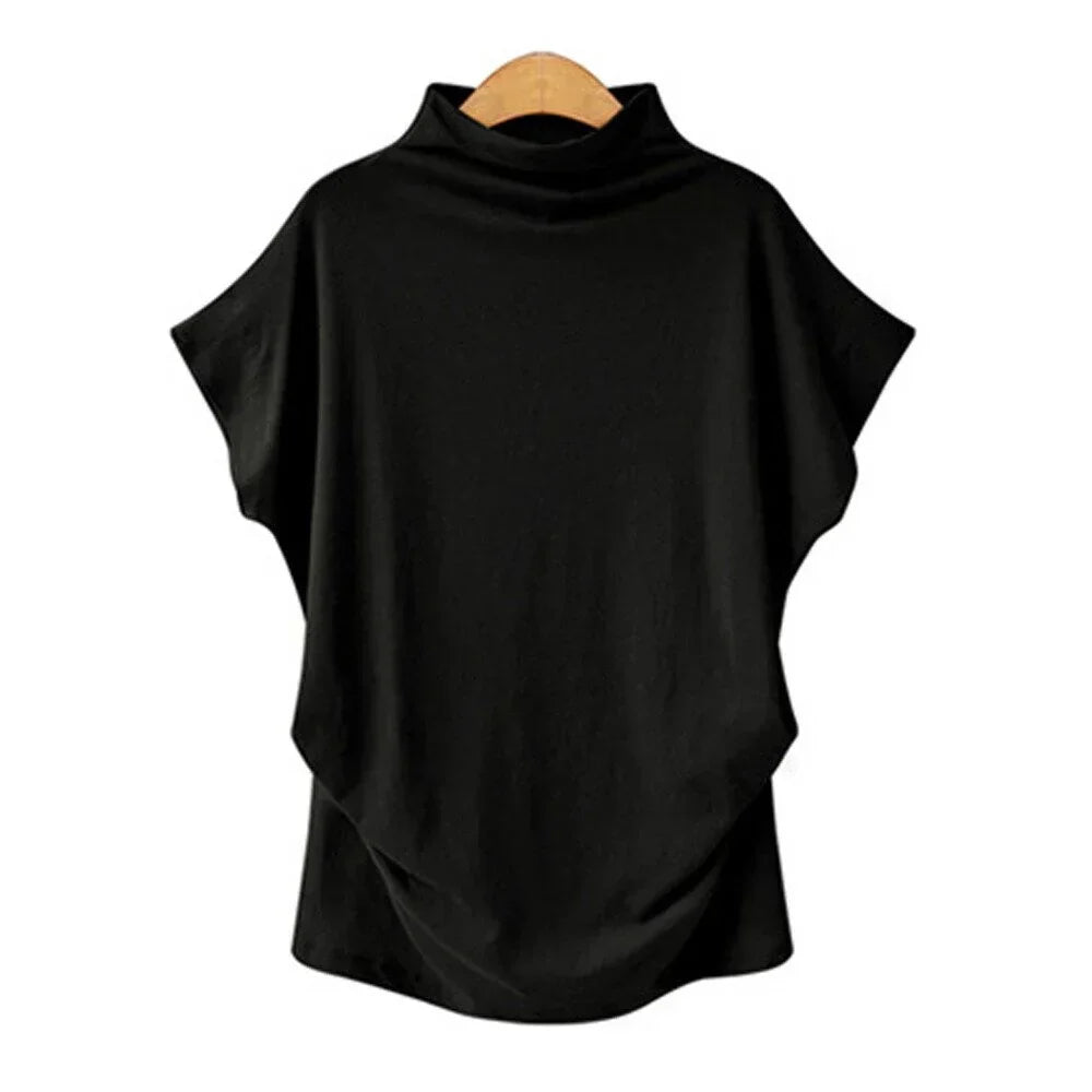 Women's Casual Loose Turtleneck Top
