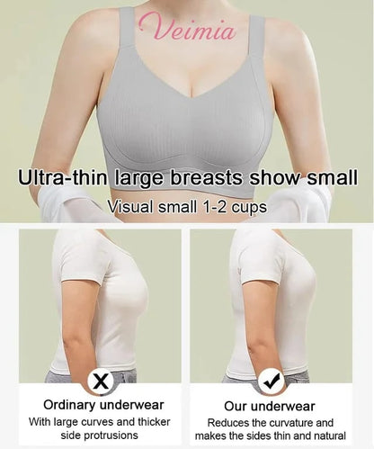 🔥Early Christmas Sale🏆Wire-Free Non-Marking Skin-Friendly Push-Up Bra