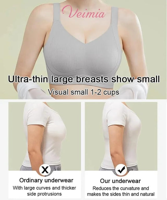 🔥Early Christmas Sale🏆Wire-Free Non-Marking Skin-Friendly Push-Up Bra