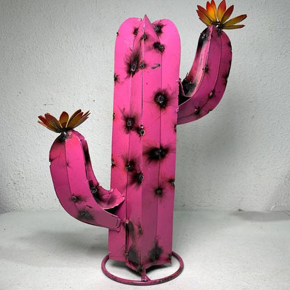 Mini Metal Saguaro Cactus - Garden Art🌵