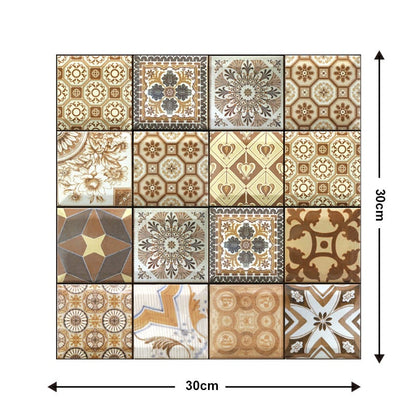 10Pcs 3D Peel and Stick Wall Tiles(12x12 inches)