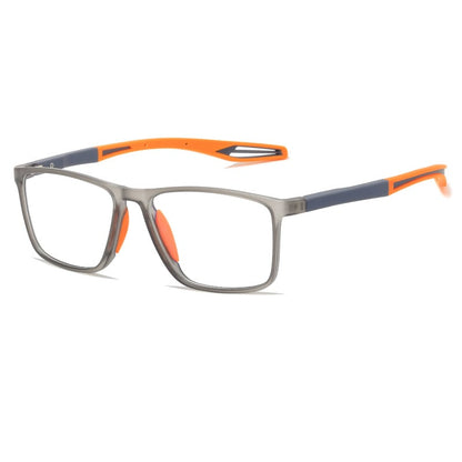 SPORTS TR SQUARE FRAME ULTRA-LIGHT ANTI-BLUE LIGHT READING GLASSES