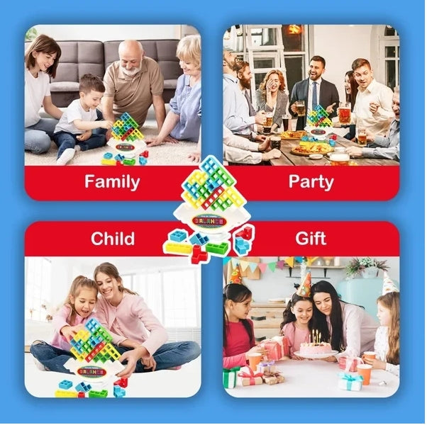 🔥BUY 2 GET 1 FREE🔥Team Tower Game For Kids & Adults