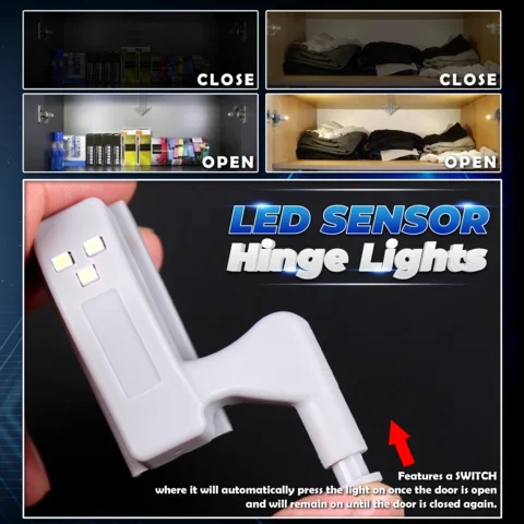 🔥Last Day 70% OFF🔥Smart Touch Sensor Cabinet LED Light