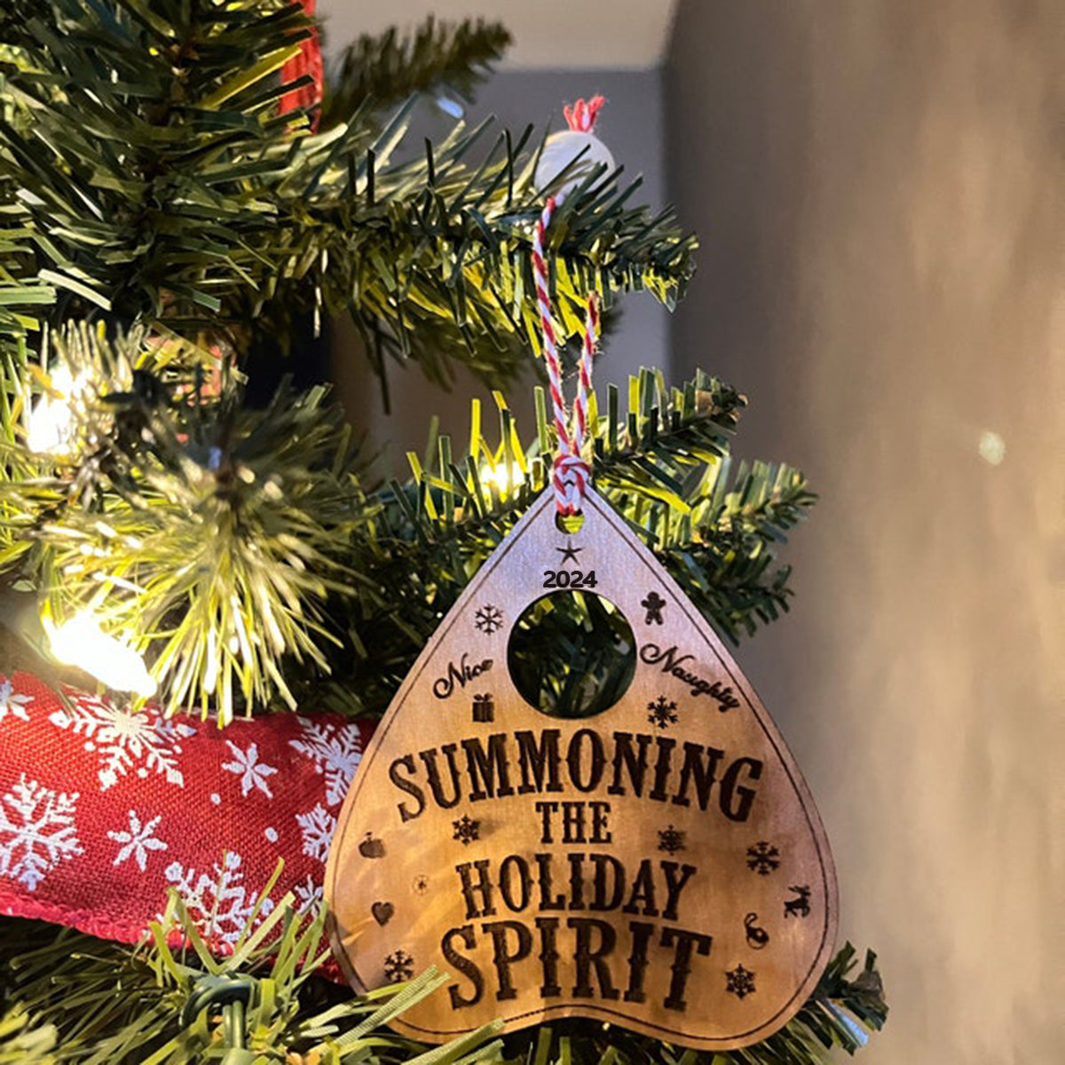 🎄🔮Summoning The Holiday Spirit Ornament
