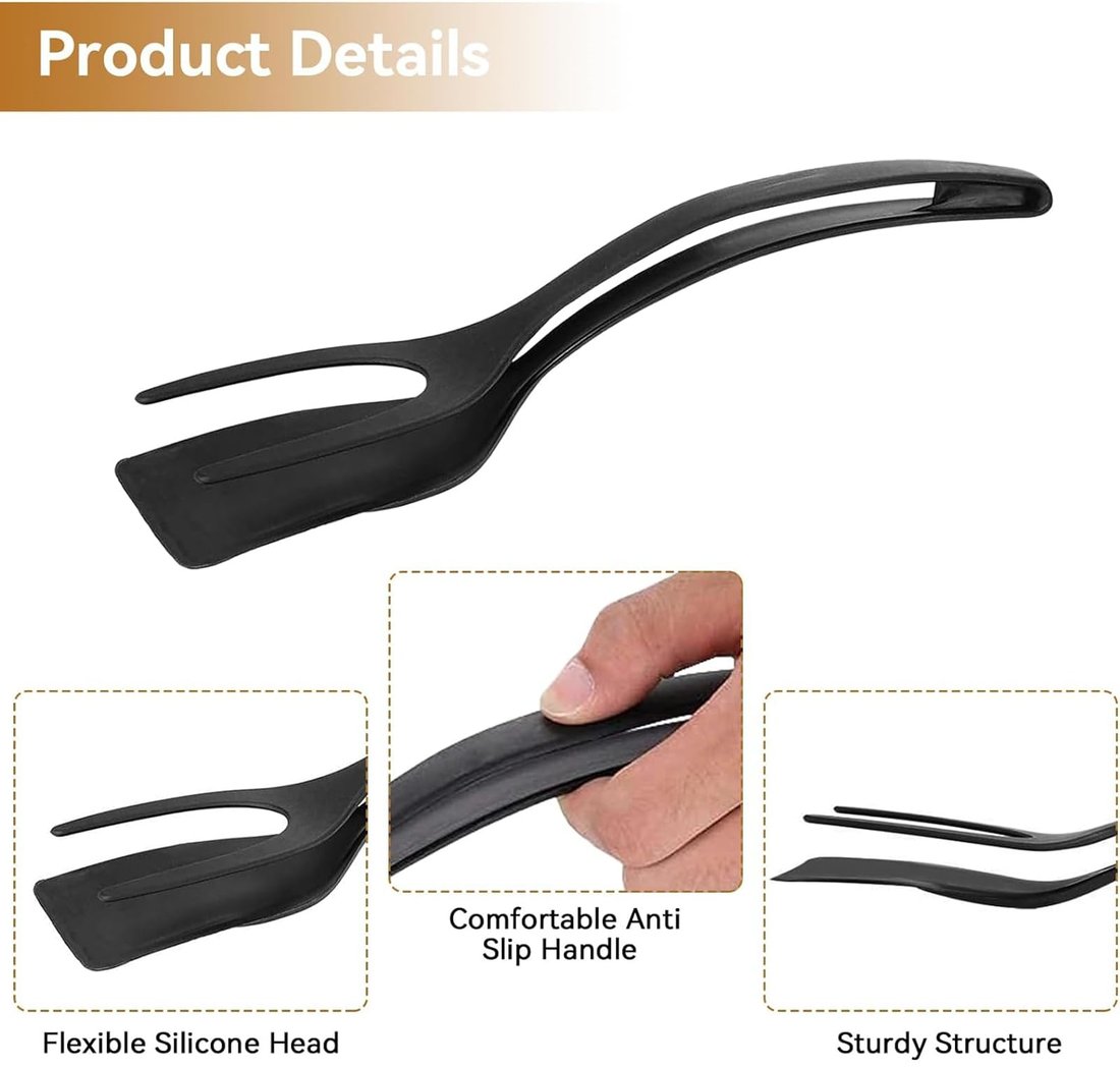 2-In-1 Spatula & Tongs