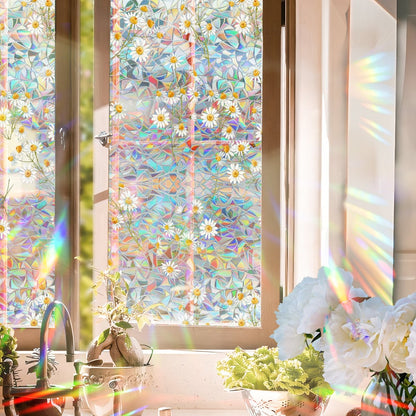 🎄Christmas Sales 49% OFF-Colorful Floral Bouquet Window Sticker