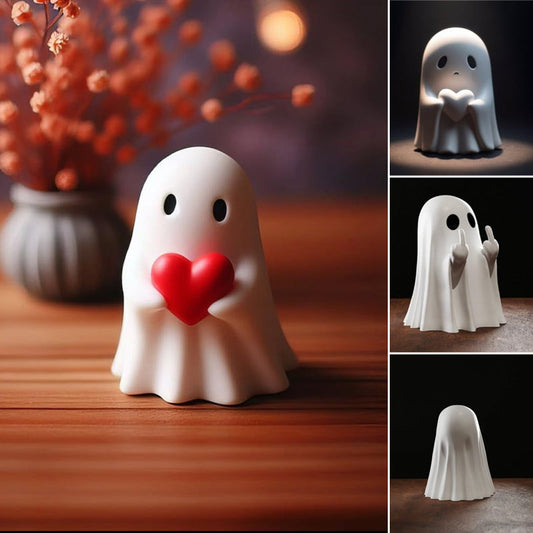 💥Halloween Early Sale 49% OFF👻 Cute Ghost Statue Decoration