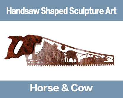 ✨Father‘s Day Hot Sale 50% OFF-- Handsaw Shaped Sculpture Art