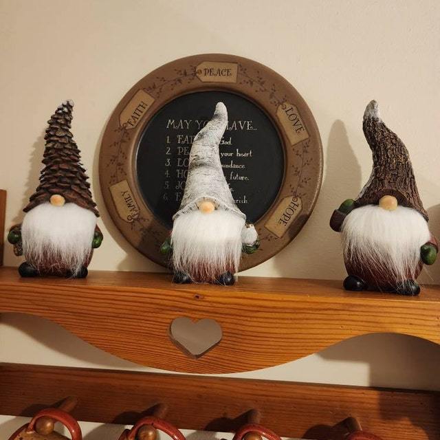 Lucky Woodland Gnome Ornament Christmas Ornament