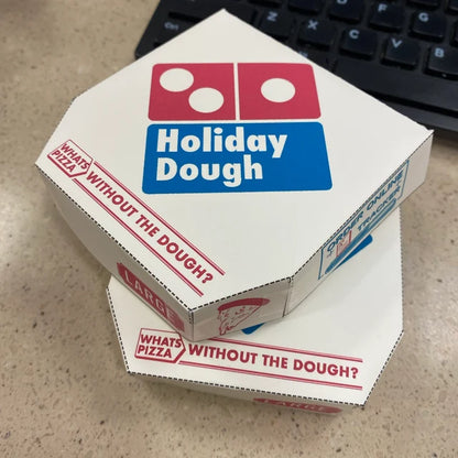🍕🎁Mini Holiday Pizza Dough Money Holder