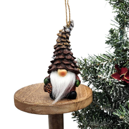 Lucky Woodland Gnome Ornament Christmas Ornament