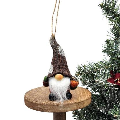Lucky Woodland Gnome Ornament Christmas Ornament