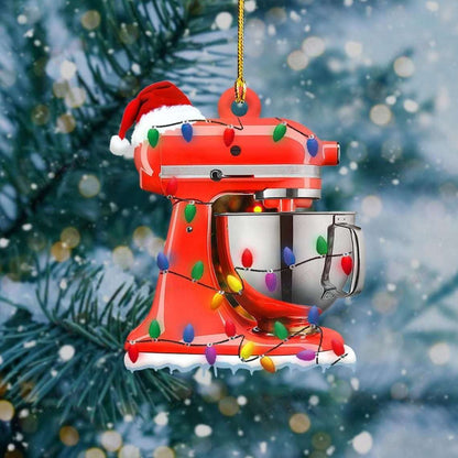 Baking Mixer Christmas Ornament