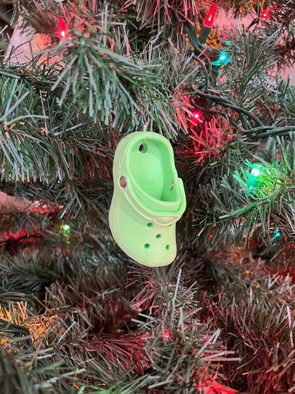 Mini Croc Christmas Ornament