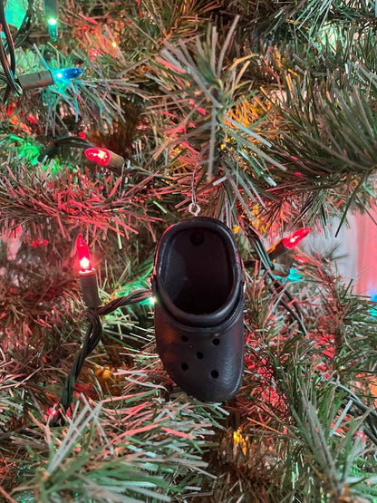Mini Croc Christmas Ornament