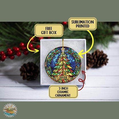 💥BUY 2 GET 1 FREE | 🎄Christmas Tree Ceramic Ornament✨