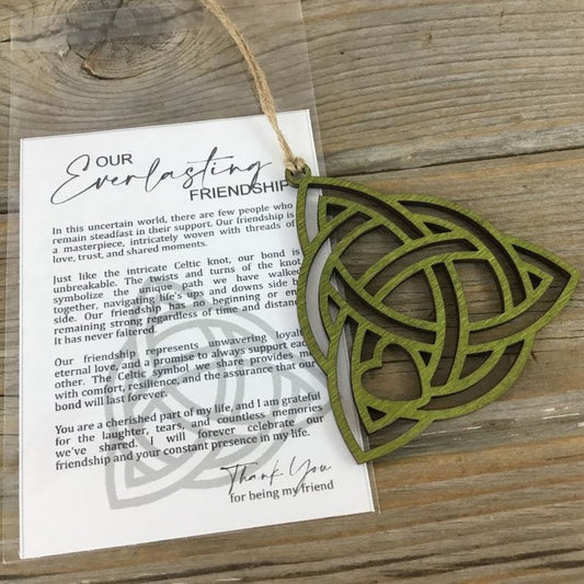 🔥LAST DAY 49% OFF - 💞Friendship Story Card Ornament