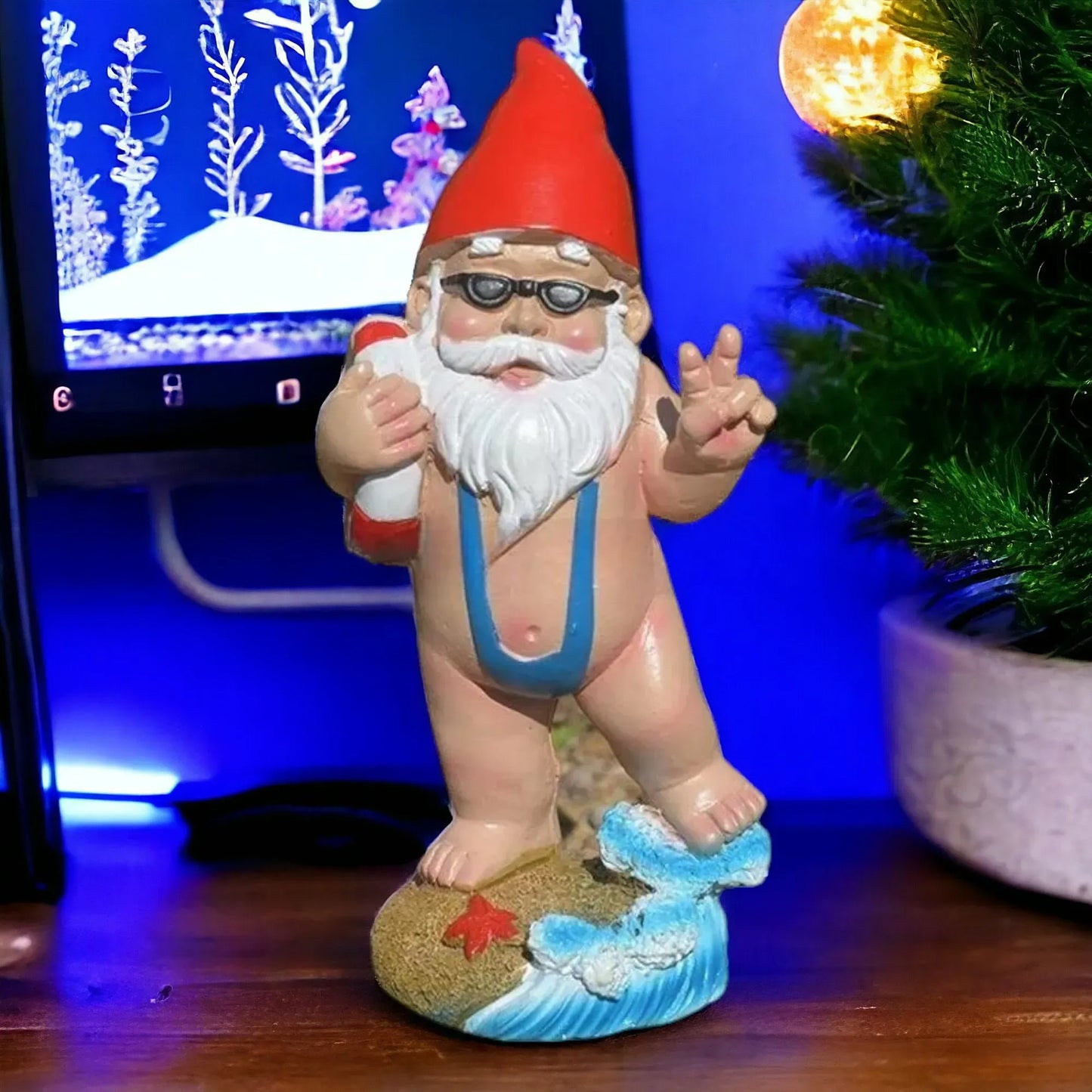✨Hot Sale 50% Off-Naughty Garden Gnome Funny Statue