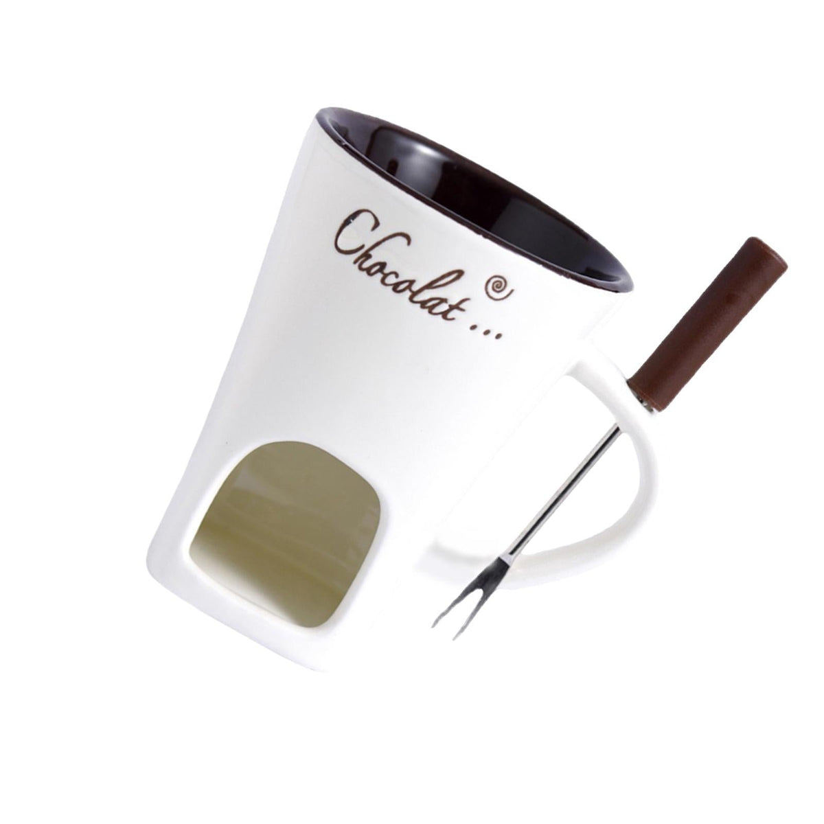 Multi-Functional Ceramic Fondue Mug