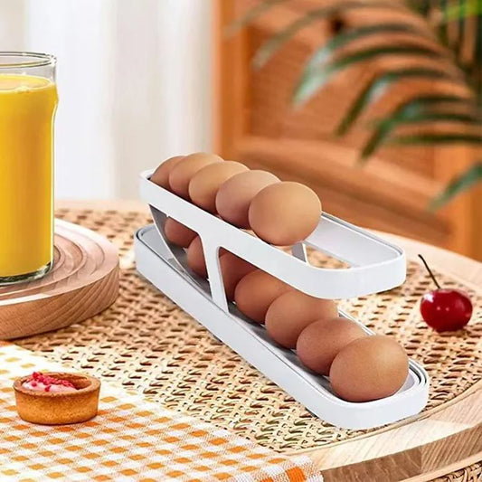 2024 Hot Sale🥚Rolldown Refrigerator Egg Dispenser