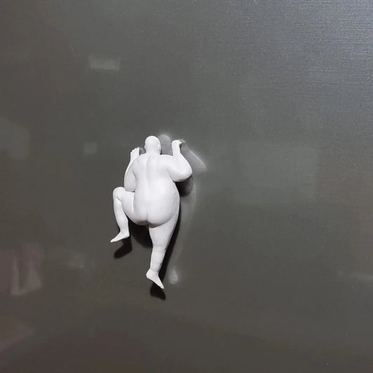 Funny Fridge Magnets-His Butt Sculpture
