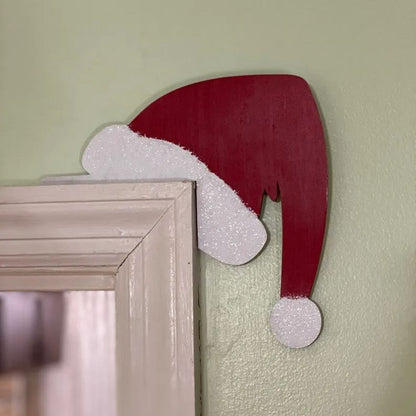 🎅2024 Christmas Gift 50% Off--Metal Christmas Door Topper