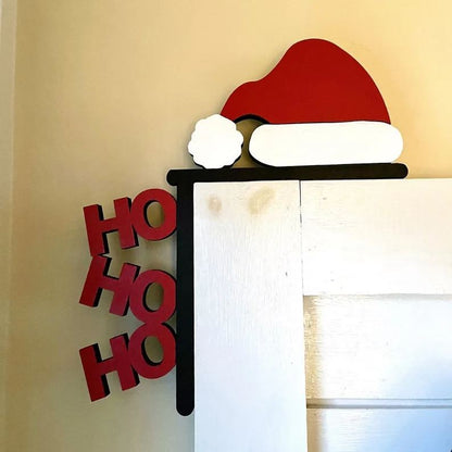 🎅2024 Christmas Gift 50% Off--Metal Christmas Door Topper