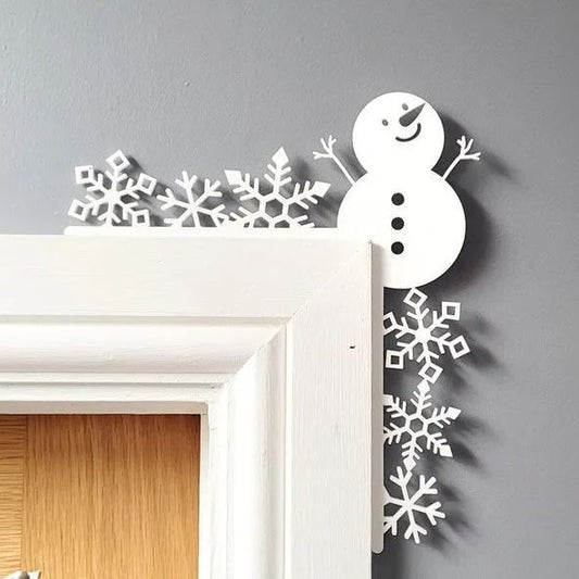 🎅2024 Christmas Gift 50% Off--Metal Christmas Door Topper