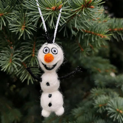 🧸Adorable Needle Felted Christmas Plush Toys🎄