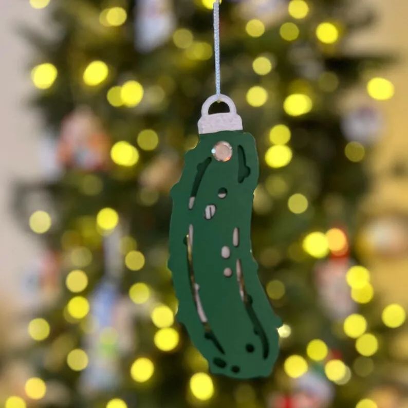 🎅2024 Christmas Gift--🥒Christmas Pickle Money Holders Gift