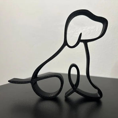 Cat Minimalistic Sculpture