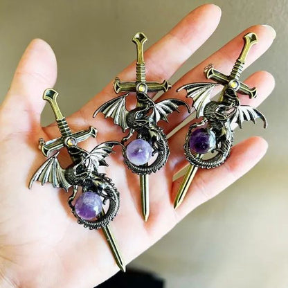 Dragon Sword Pin