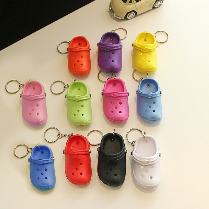 Mini Crocs Shoe Keychain