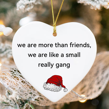 🌲Christmas Funny Heart Shaped Ornament