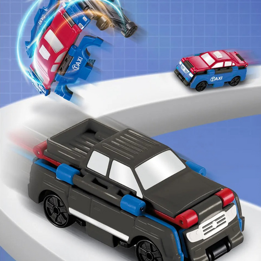 FlipRacers Transformable Dual-Design Toy Cars