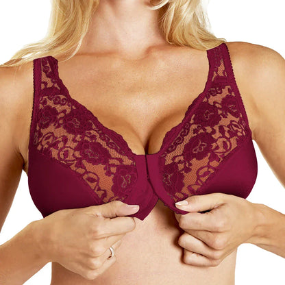 Front Hooks, Stretch-Lace, Super-Lift And Posture Correction – ALL IN ONE BRA!