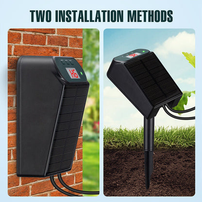 Solar-Powered Drip Irrigation System