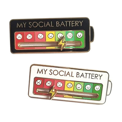 Interactive Mood Pins Exchange Mood With Friends
