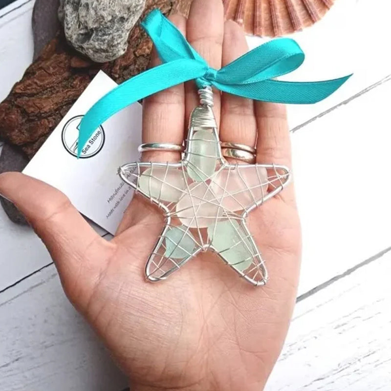 Sea Glass Christmas Tree Ornament