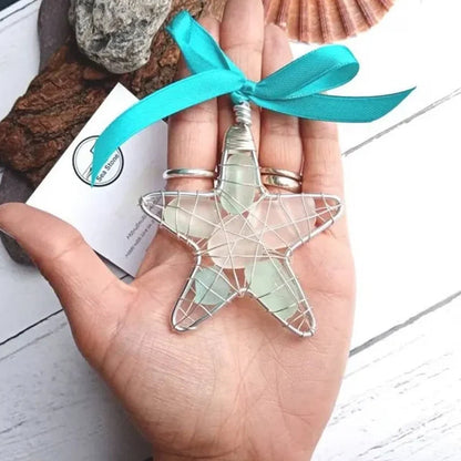 Sea Glass Christmas Tree Ornament
