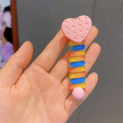 Early Christmas Sale🎄- Colorful Telephone Wire Hair Bands for Kids