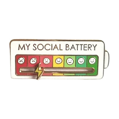 Interactive Mood Pins Exchange Mood With Friends