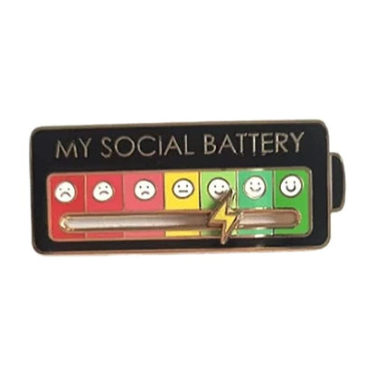 Interactive Mood Pins Exchange Mood With Friends